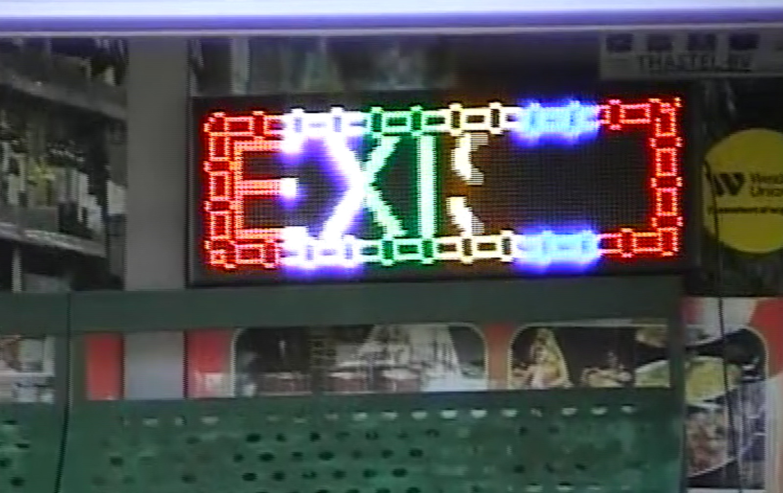 LED Sign Graffiti