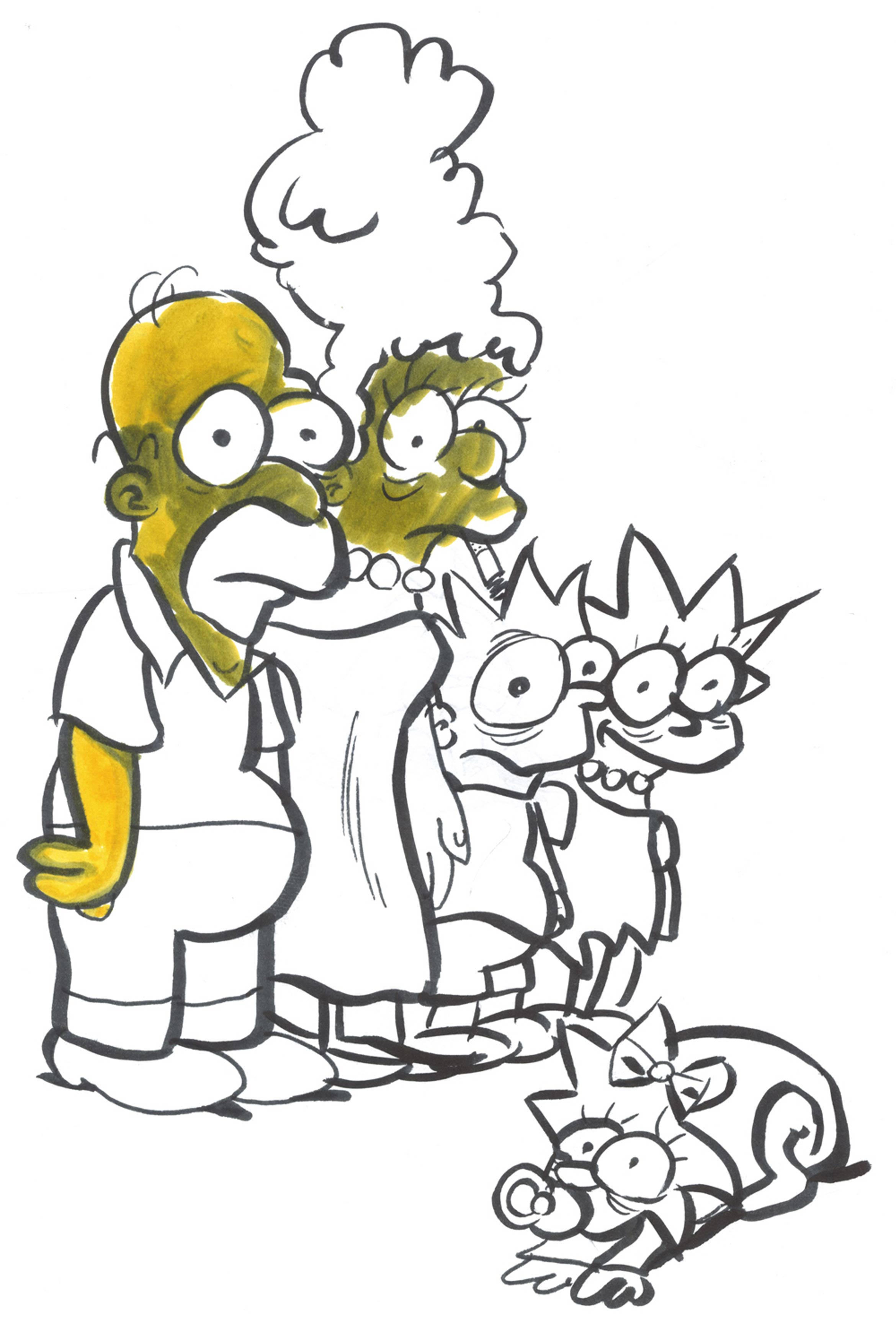 thierry-jaspart-when-a-child-simpsons